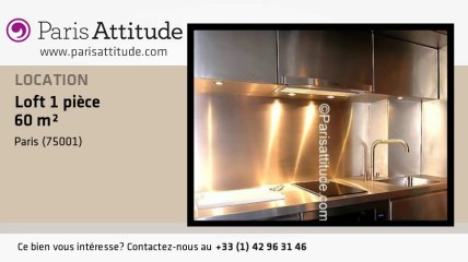 Loft Alcove Studio à louer - Place Vendôme, Paris - Ref. 2277