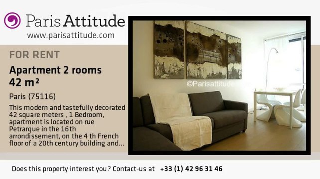 1 Bedroom Apartment for rent - Trocadéro, Paris - Ref. 7638