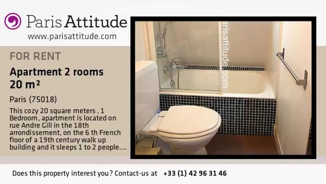 1 Bedroom Apartment for rent - Sacré Cœur, Paris - Ref. 6721