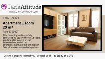 Studio Apartment for rent - Montorgueil, Paris - Ref. 7880