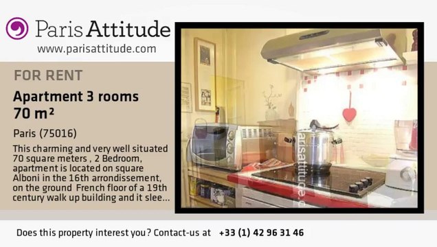 2 Bedroom Apartment for rent - Trocadéro, Paris - Ref. 6297