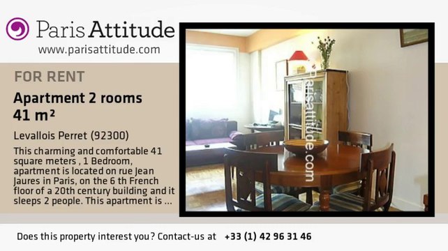 1 Bedroom Apartment for rent - Levallois Perret, Levallois Perret - Ref. 5923