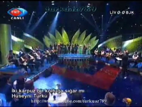 TRT AKŞAM SEFASI KORO*(Solo_Nusret YILMAZ)-İki Karpuz Bir Koltuğa Sığar Mı?