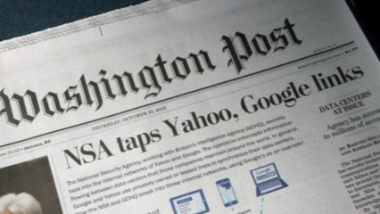 NSA intercepts Google, Yahoo traffic overseas: report