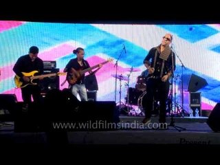 'While My Guitar Gently Weeps' cover by Joi Barua : At NEFF in Delhi