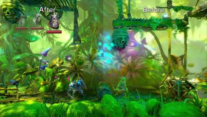 Trine 2 Director's Cut Updated Graphics Comparison Trailer