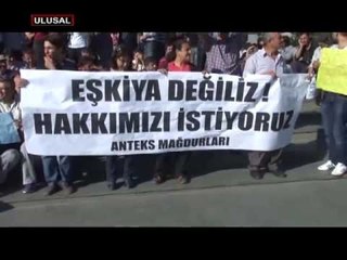 İşçiler valiliğe yürüdü