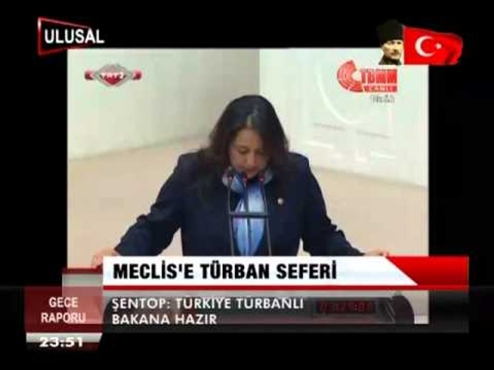 MECLİS'E TÜRBAN SEFERİ