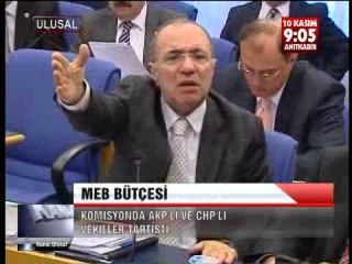 MEB BÜTÇESİ GÖRÜŞMELERİNDE TARTIŞMA