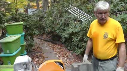 10-31-2013 Henry cuts Diamond Saw (1' 36")