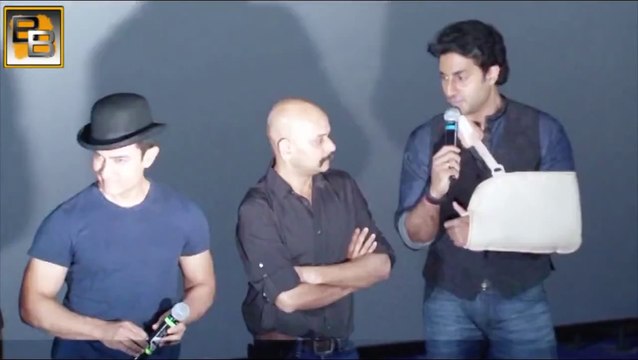 Dhoom 3 Theatrical Trailer Launch Aamir Khan & Abhishek Bachchan