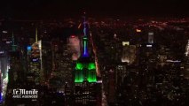 Un son et lumière sur l'empire state building pour Halloween