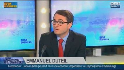 Emmanuel Duteil: L'Etat doit baisser les dépenses publiques - 01/11