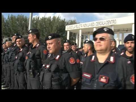 Napoli - Esercitazione del 10° Battaglione Carabinieri a Scampia -live- (30.10.13)