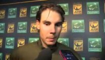 Rafael Nadal Interview after his win over Janowicz / R3 Masters Paris-Bercy 2013