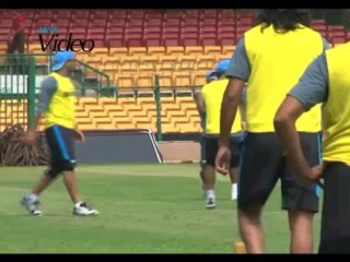 Watch Indian team practice ahead of clash against Australia