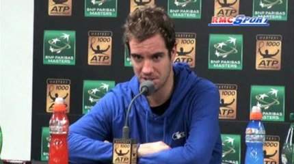 Masters de Paris-Bercy / Gasquet : "La journée ne peut pas être meilleure" - 01/11
