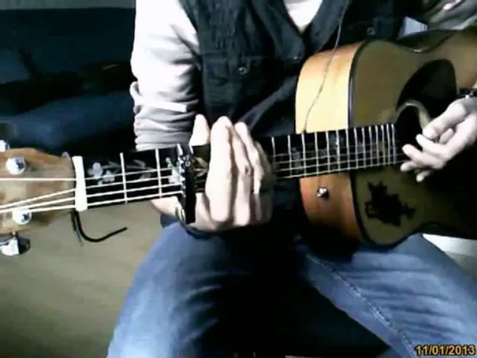 la poupée Christophe Maé guitare