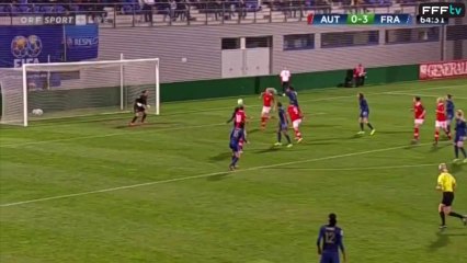 Equipe de France Féminine - les buts d'Autriche - France (1-3)