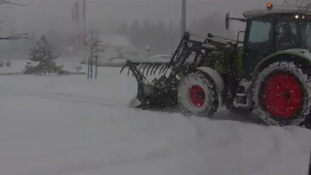neige a Sees basse normandie, 2013