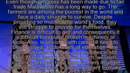 Due To Fair Trade Malawi Now Has Less Farmers In Poverty