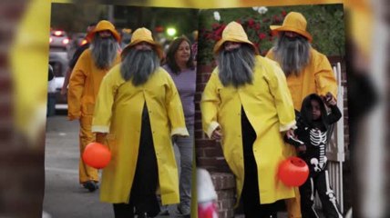 Sandra Bullock et Melissa McCarthy avec leurs enfants à Halloween