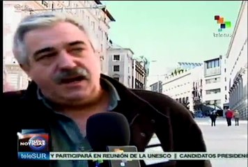 Protestan en España contra la criminalización de las protestas