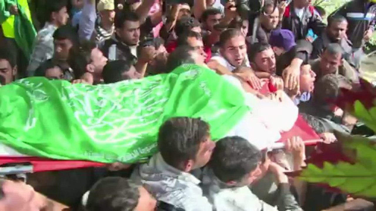 Gaza buries militants killed in clash with Israeli troops