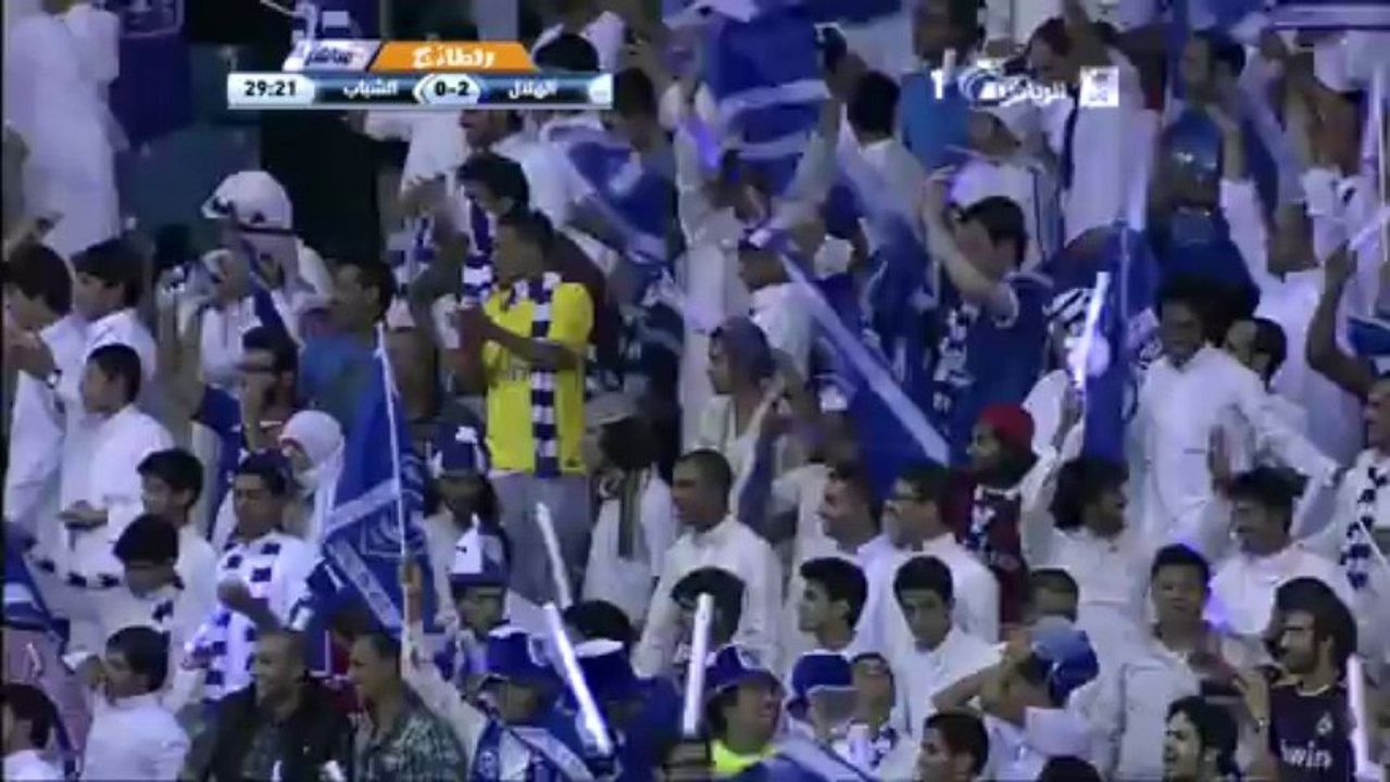 هدف الهلال الثاني من تياقو نيفيز في الشباب - الهلال 4-1 الشباب HD