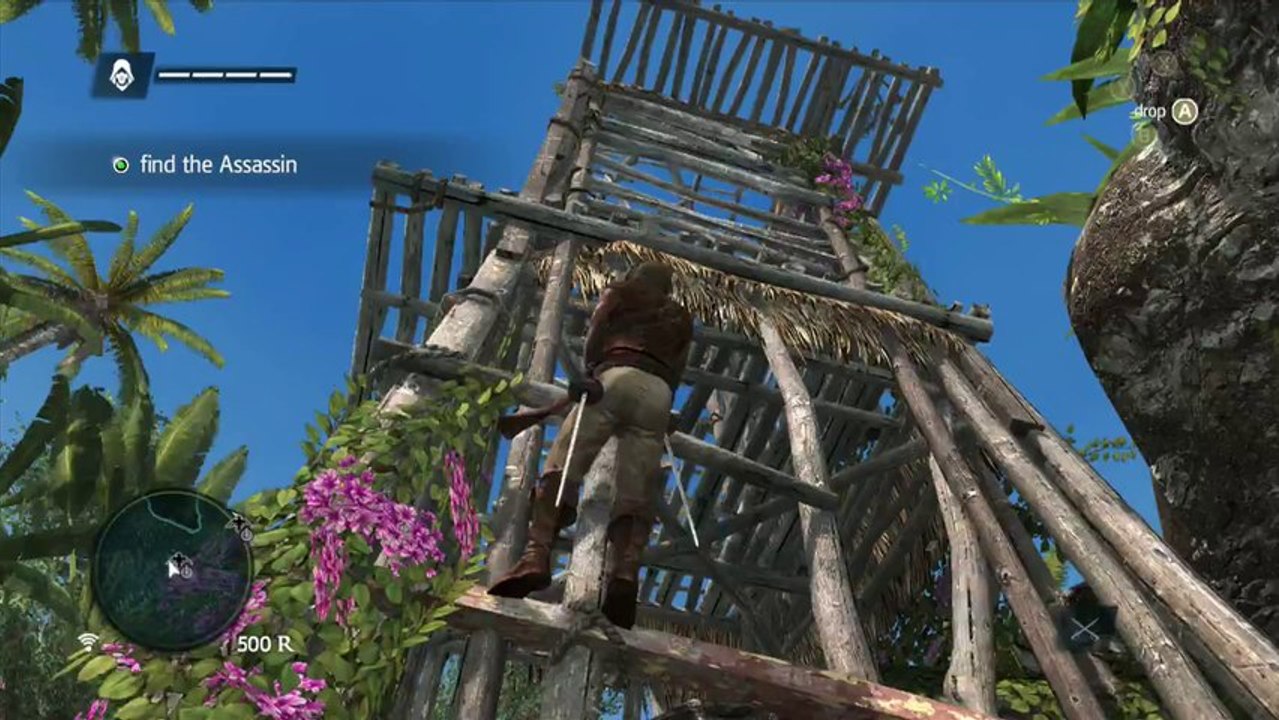 Assassin's Creed 4 : Black Flag (WIIU) - Gameplay 01
