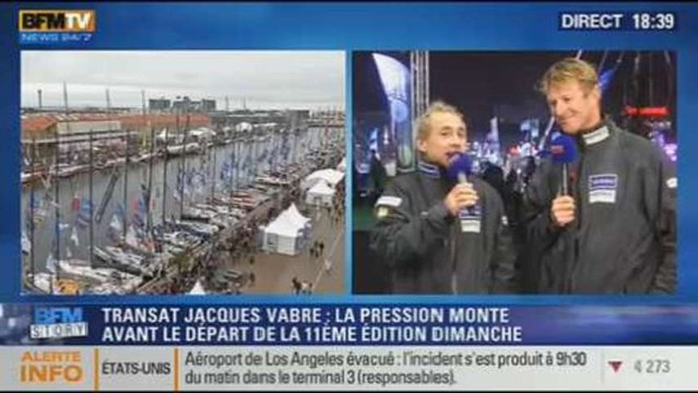 BFM Story: la onzième édition de la Transat Jacques-Vabre lève l'ancre ce dimanche - 01/11
