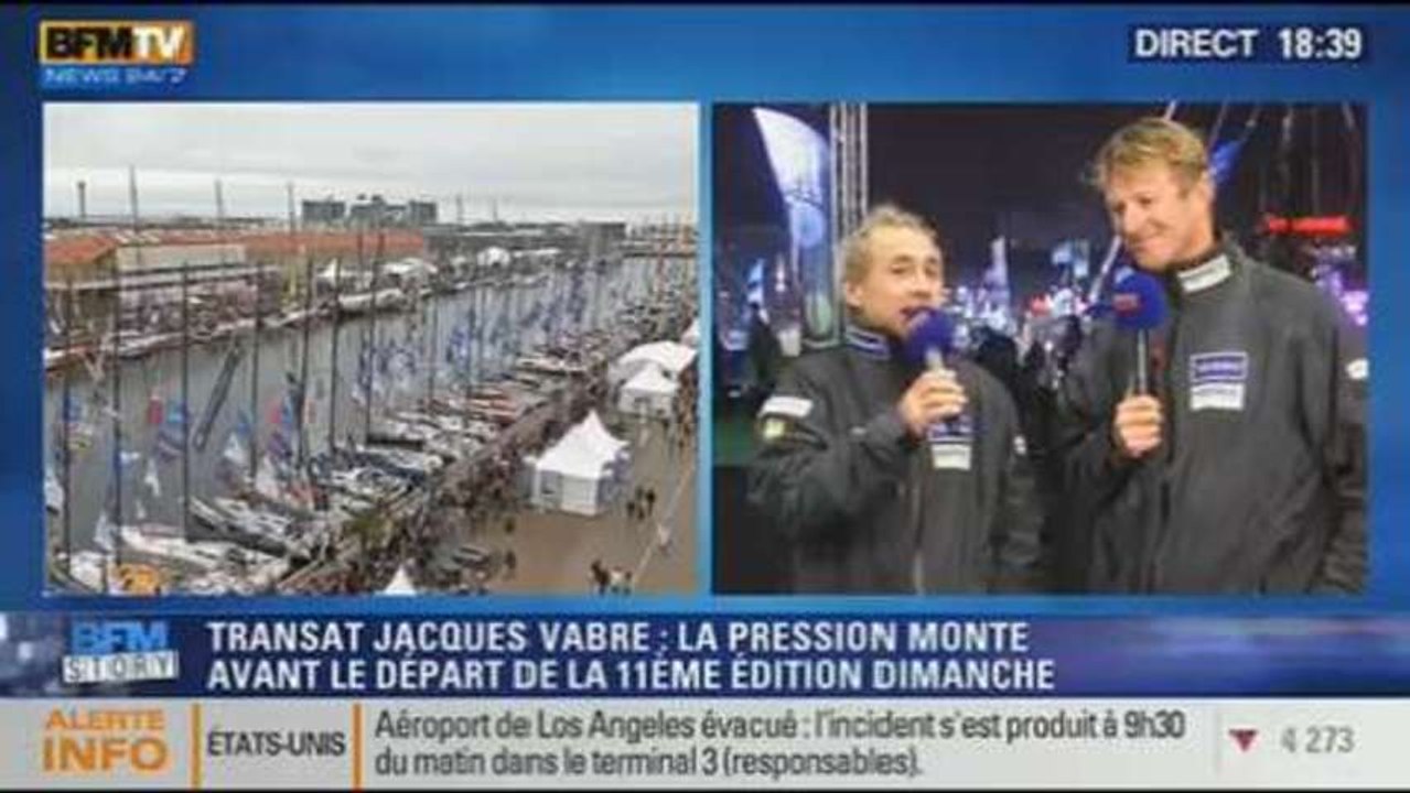 BFM Story: la onzième édition de la Transat Jacques-Vabre lève l'ancre ce dimanche - 01/11
