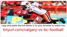 Calgary vs BC watch Football Live Streaming Online