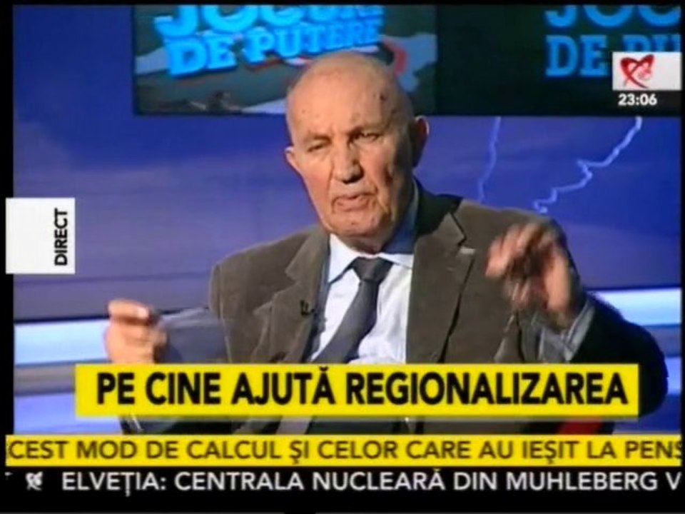 PENTRU CINE SE FACE REGIONALIZAREA? A CUI MAI E ROMANIA? - la "Jocuri de putere" cu Rares Bogdan