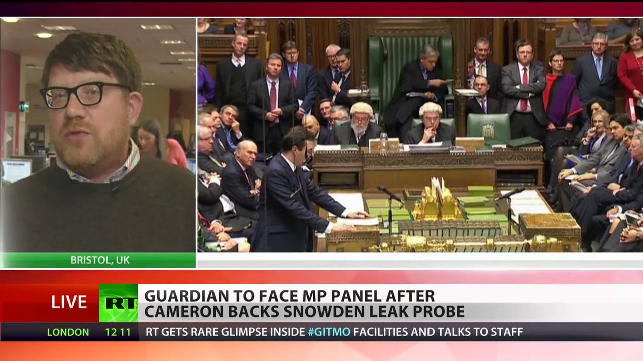 Grilling Guardian: 'Cameron declares war on investigative journalism'