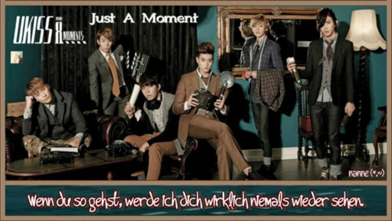 U-Kiss - Just A Moment k-pop [german sub]