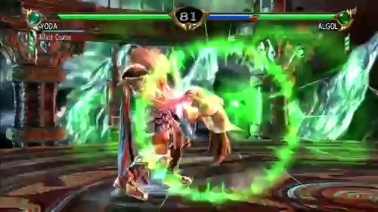 Soul Calibur IV | Yoda Extended Gameplay Video | Xbox 360