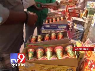 AMC seals 182 illegal cracker shops - Tv9 Gujarat