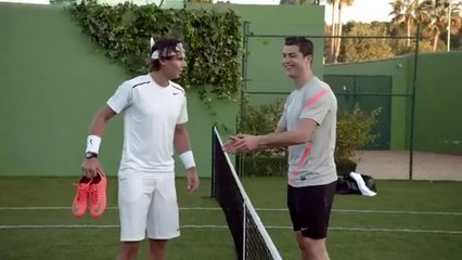 Ronaldo & Nadal Tenis Maçı