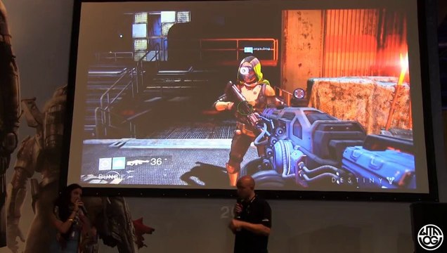 [PGW 2013] Présentation par Carole Quintaine du jeu Destiny de Bungie et Activision