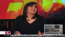 Danna García visita Excélsior TV