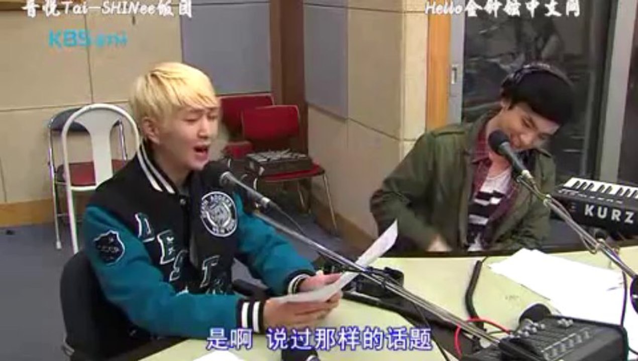 【联合中字】13.10.29 KBS-R 刘仁娜的提高音量 - SHINee嘉宾 全场中字
