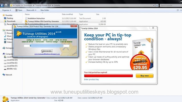 Get Tuneup Utilities 2014 Edition Product Key + Software + Patch [100% Tested and Working]