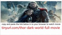 Thor The Dark World Full Movie 2013 watch Online Streaming High Definition