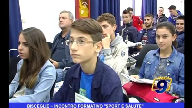 Bisceglie | Incontro formativo sport e salute