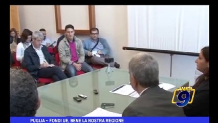 Descargar video: Puglia | Fondi UE, bene la nostra Regione