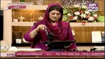 Hasb-e-Zauq with Samina Jaleel and Farhana Owais, Fish Fillet Burger & Onion Rings, 1-11-13