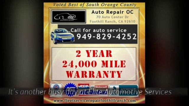 Foothill Auto Service | Auto Repair Rancho Santa Margarita