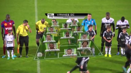 Vannes - Amiens Championnat National 11ème Journée 2013- 2014