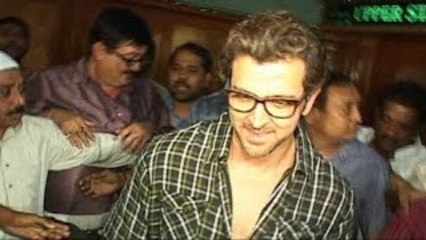 Hrithik Roshan at Gaiety Galaxy for promotion of film Krrish 3